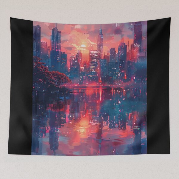 Item preview, Futuristic City designed and sold by InsanseCreation.