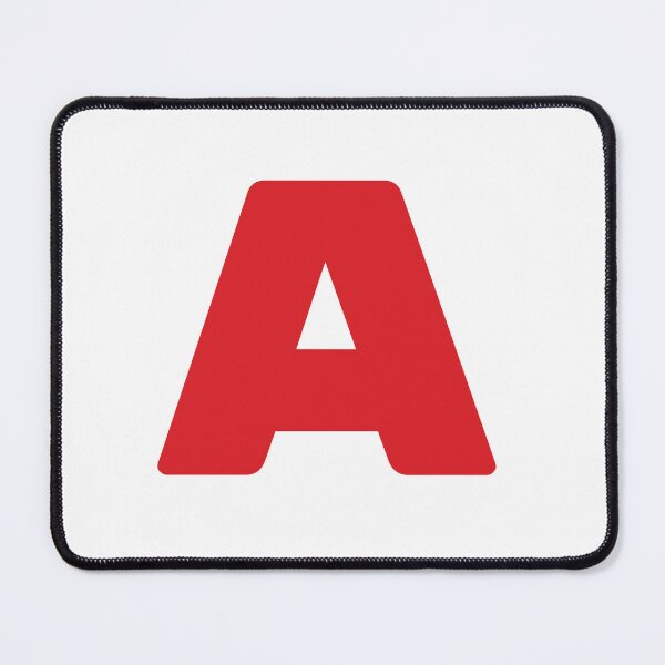 Item preview, Bold Red Letter A Icon designed and sold by TXTRZ-TXTRZ.