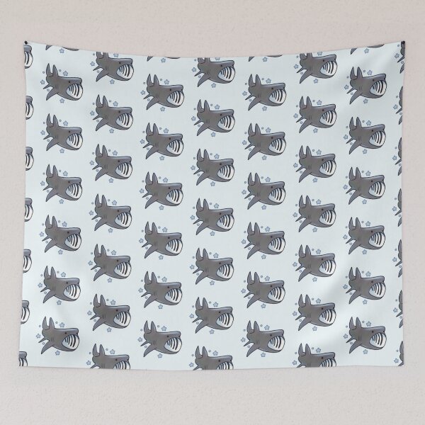 Item preview, Basking shark art designed and sold by Artofmayara.