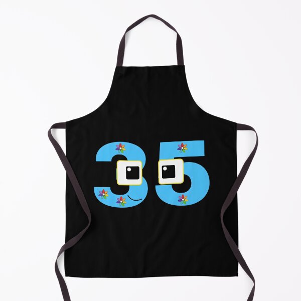Item preview, Fun and Quirky Cartoon 35 Number With Eyes – Playful Design for Stickers, T-Shirts & More designed and sold by Luxuriously.