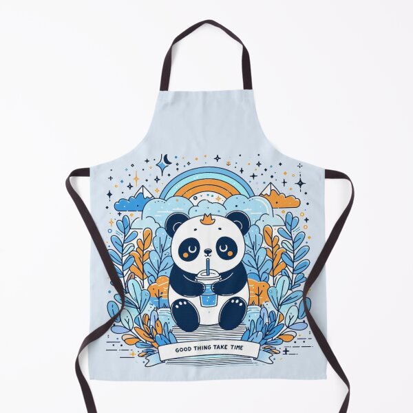 Item preview, Panda Park enjoy Drinking Quote " Good Time Take Time" designed and sold by Nanthanon.