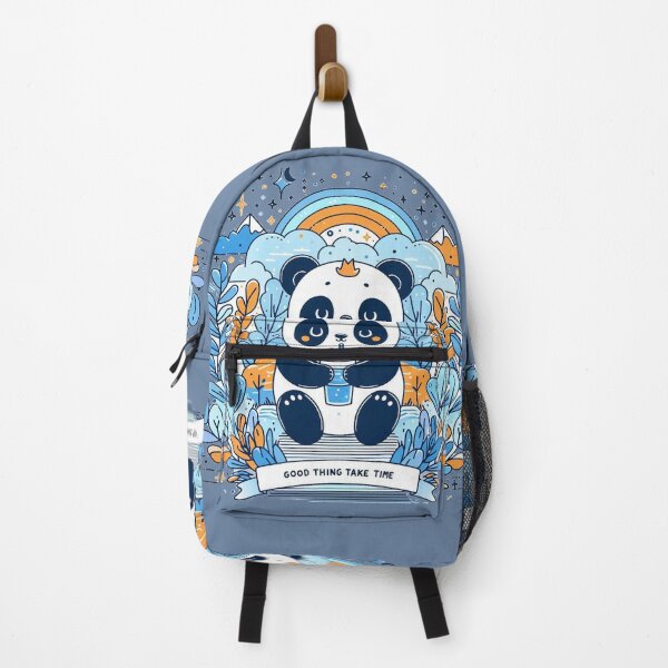 Item preview, Panda Park enjoy Drinking Quote " Good Time Take Time" designed and sold by Nanthanon.