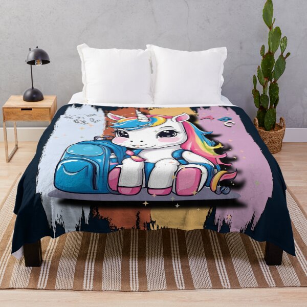 Item preview, Cool Unicorn girl is going to school designed and sold by All-About-Life.