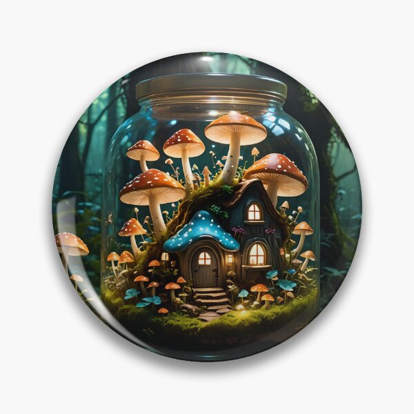 Item preview, Magical forest jar designed and sold by artwithemilia.