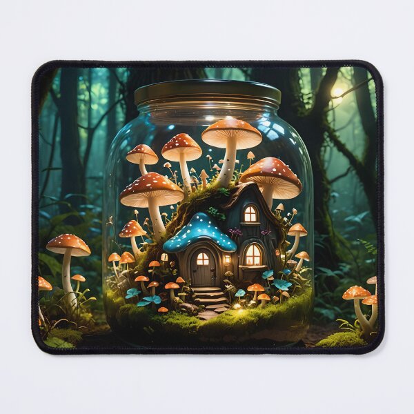 Item preview, Magical forest jar designed and sold by artwithemilia.