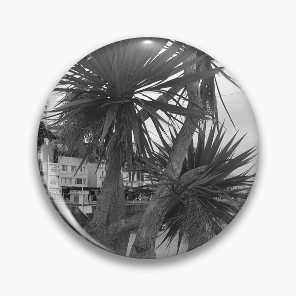 Item preview, Palm Tree In Black And White At Torquay Harbour Devon UK  designed and sold by lezvee.