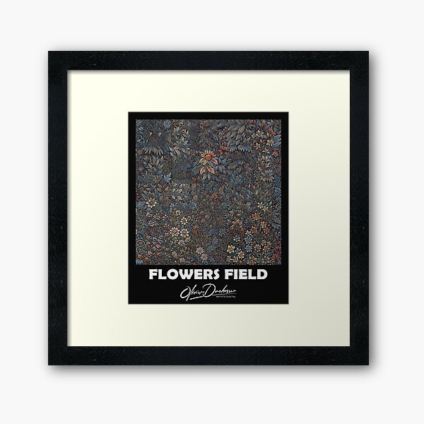 Aperçu de l'œuvre Flowers field 76 créée et vendue par olivier duchossoir.