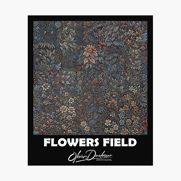 Aperçu de l'œuvre Flowers field 76 créée et vendue par olivier duchossoir.