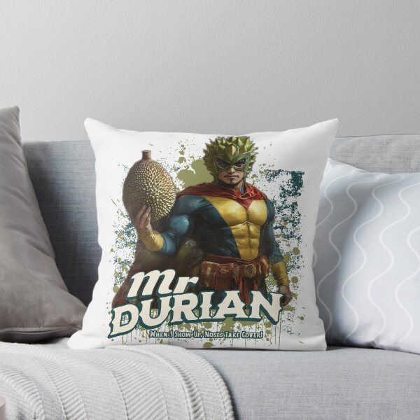 Item preview, Mr. Durian: The Nose-Tickling Superhero designed and sold by DurianCraze.