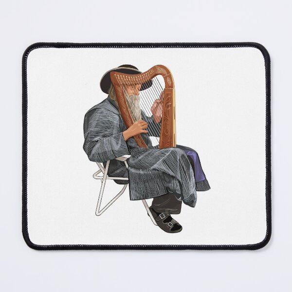 Item preview, Man playing Harp designed and sold by Ekaterina Khozatskaya.
