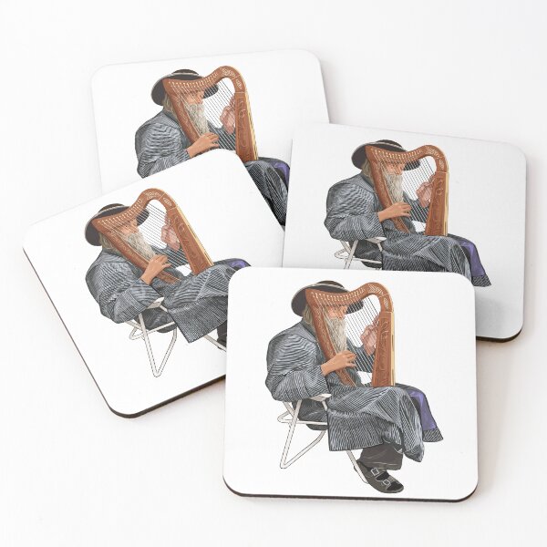 Item preview, Man playing Harp designed and sold by Ekaterina Khozatskaya.