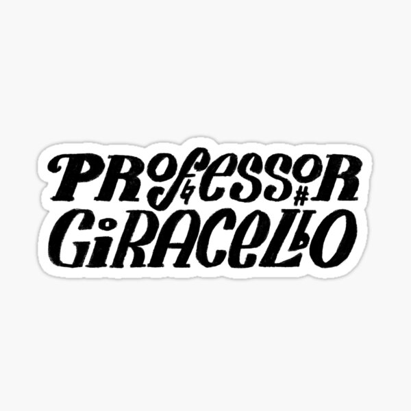 Item preview, Professor Giracello — JPCatholic: The Professors designed and sold by Patrick Schloss.