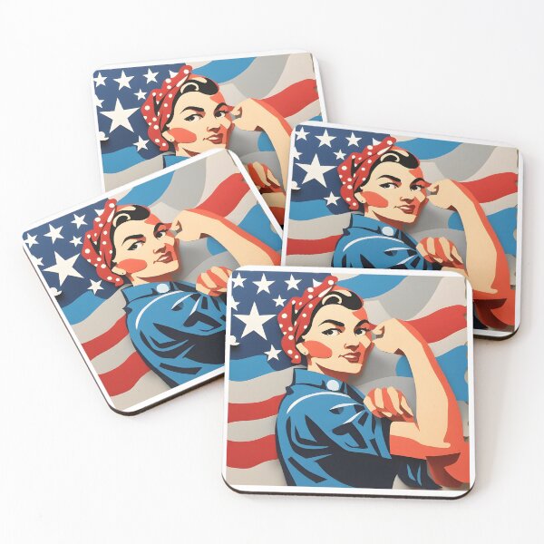 Item preview, Rosie the Riveter We Can Do It designed and sold by elgatonocturno.