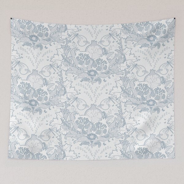 Item preview, Pomegranate dream, Gray on white background designed and sold by Alex  Blud.