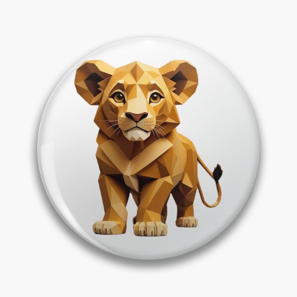 Item preview, Geometric Simba designed and sold by Zoe Baruch.