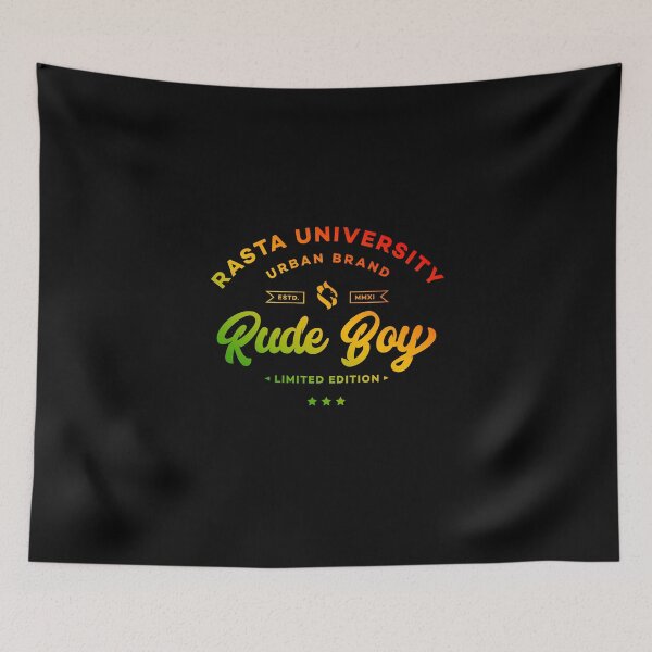 Item preview, Rasta University Rude Boy Limited Edition Rasta Colors eggae designed and sold by rastauniversity.