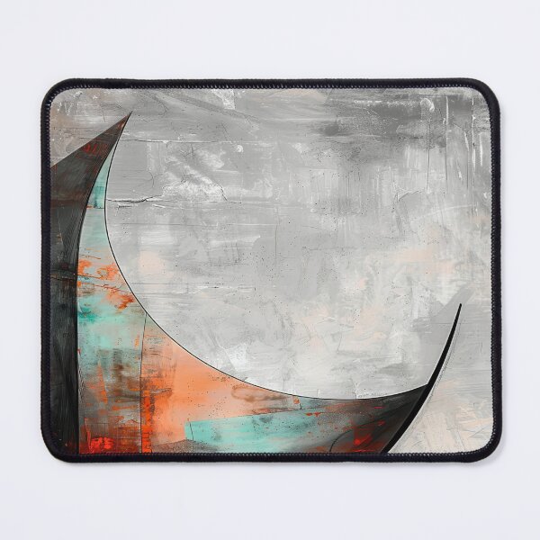 Item preview, Facing the Crescent: Abstract Encounter with Giant Sculpture designed and sold by hanvhphuv.
