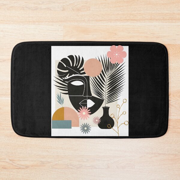 Item preview, Boho Aesthetic Geometric Flowers designed and sold by MarcelooArt.