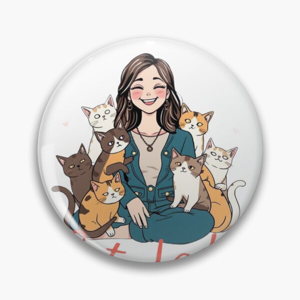 Item preview, Modern Childless Cat Lady - Trendy T-Shirt & Sticker designed and sold by ColorsSoul ⭐️⭐️⭐️⭐️⭐️.
