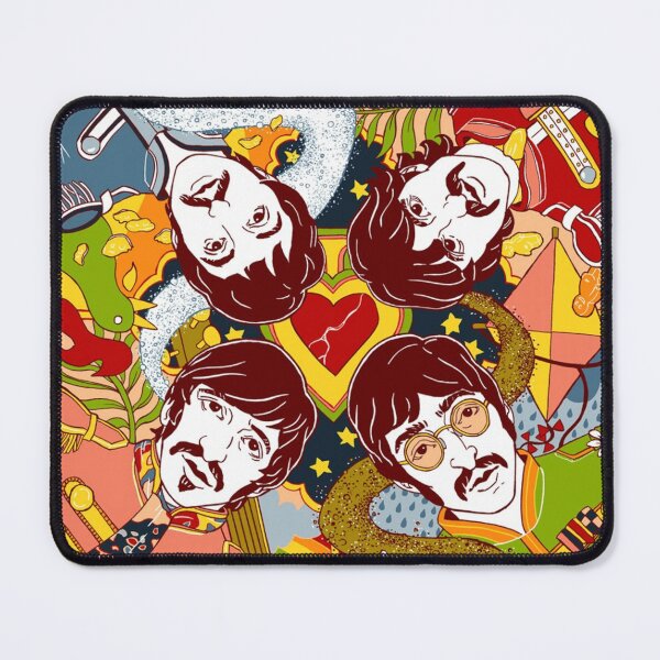 Item preview, The Fab 4 Pop Art designed and sold by Fanverse Merchandise.