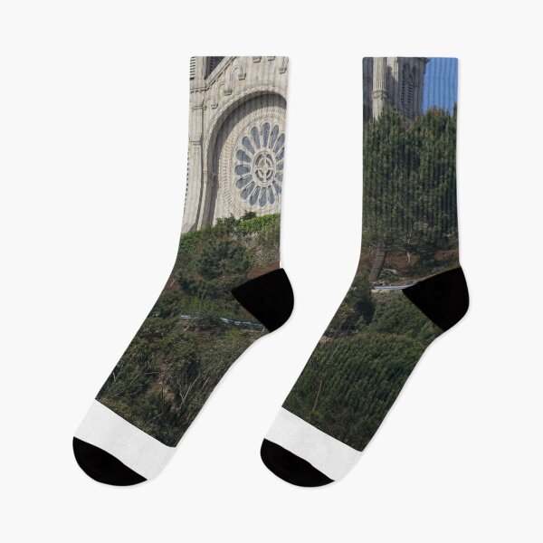Item preview, Diocesan Sanctuary of the Sacred Heart of Jesus or Sanctuary of Monte de Santa Luzia in Viana do Castelo.  (vertical) designed and sold by Maurizio Fabbroni.