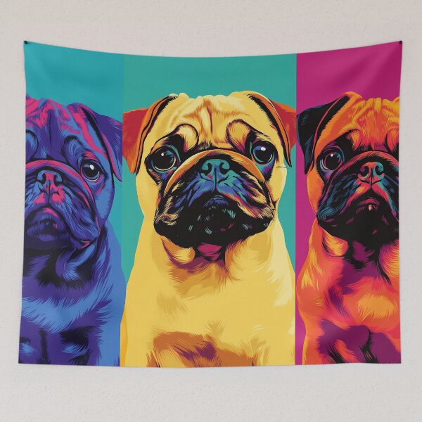 Item preview, Pug  -  Pop Art designed and sold by AutoPopStudio.