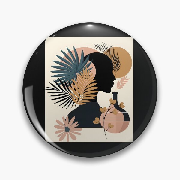 Item preview, Boho Aesthetic Boho Plant Geometric  designed and sold by MarcelooArt.
