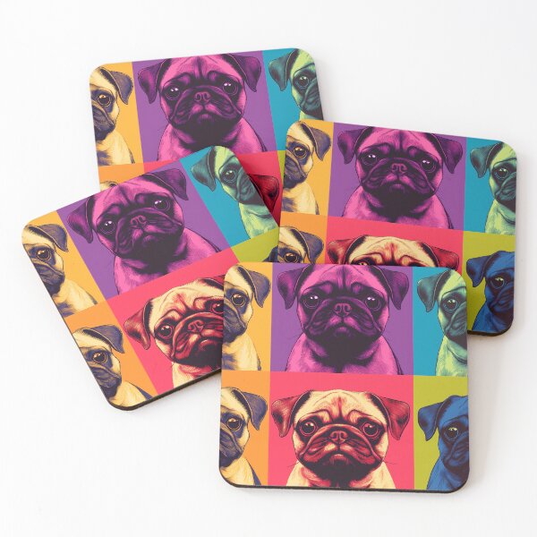 Item preview, Pug II  -  Pop Art designed and sold by AutoPopStudio.