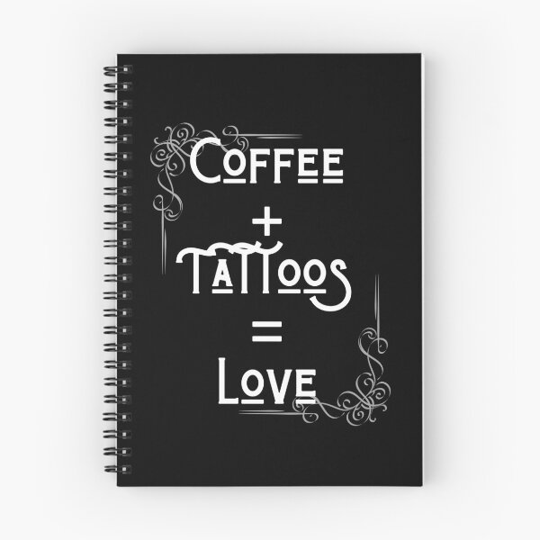 Item preview, Coffee lover, tattoo lover, Love designed and sold by MerchMagia.