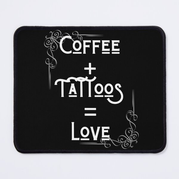 Item preview, Coffee lover, tattoo lover, Love designed and sold by MerchMagia.