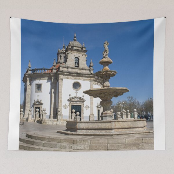 Item preview, The Church of Bom Jesus da Cruz, also called Igreja do Senhor da Cruz or Igreja das Cruzes, is located in the parish of Barcelos. (vertical) designed and sold by Maurizio Fabbroni.