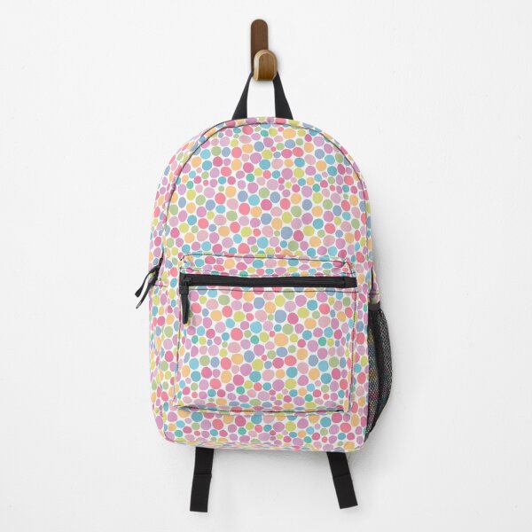 Item preview, Colored dots, Multicolor on a white background designed and sold by Alex  Blud.