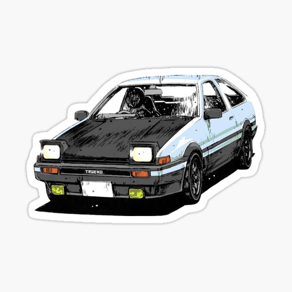 Initial D Stickers For Sale | Redbubble