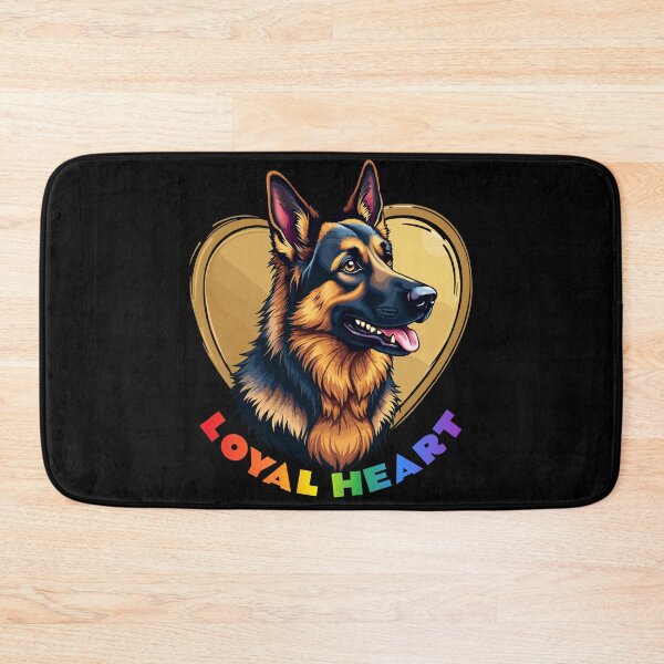 Item preview, German Shepherd's Loyal Heart designed and sold by HarmonyCreation.