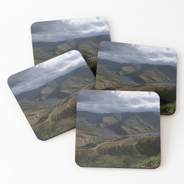 Item preview, Wonderful landscapes in Portugal. Beautiful scenery of Miradouro Rota do Douro. View on the valley. Balcony at the viewpoint. designed and sold by Maurizio Fabbroni.