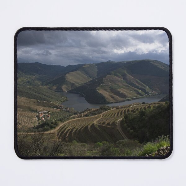 Item preview, Wonderful landscapes in Portugal. Beautiful scenery of Miradouro Rota do Douro. View on the valley. Balcony at the viewpoint. designed and sold by Maurizio Fabbroni.