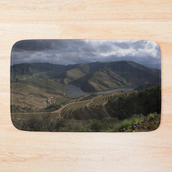 Item preview, Wonderful landscapes in Portugal. Beautiful scenery of Miradouro Rota do Douro. View on the valley. Balcony at the viewpoint. designed and sold by Maurizio Fabbroni.