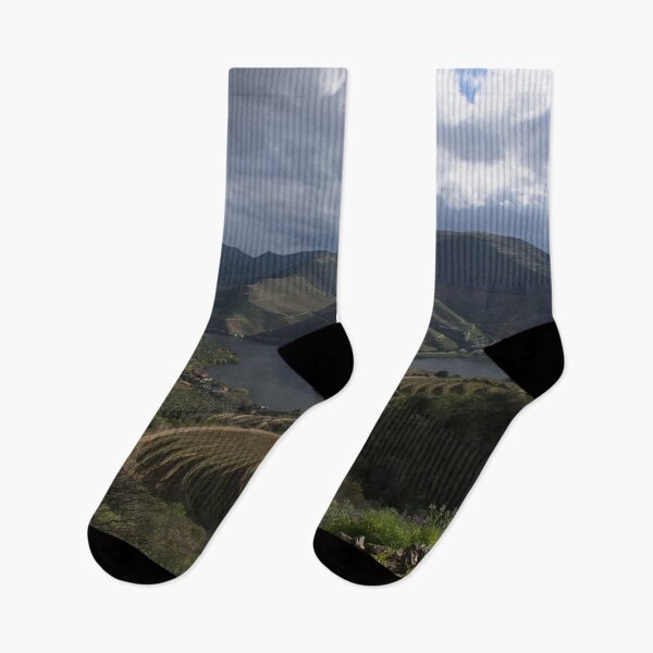 Item preview, Wonderful landscapes in Portugal. Beautiful scenery of Miradouro Rota do Douro. View on the valley. Balcony at the viewpoint. designed and sold by Maurizio Fabbroni.