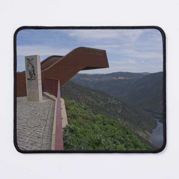 Item preview, Wonderful landscapes in Portugal. Beautiful scenery of Miradouro do Ujo. View on the valley. Balcony at the viewpoint designed and sold by Maurizio Fabbroni.