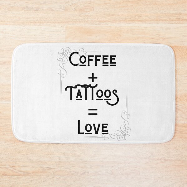 Item preview, Coffee lover, tattoo lover, Love designed and sold by MerchMagia.