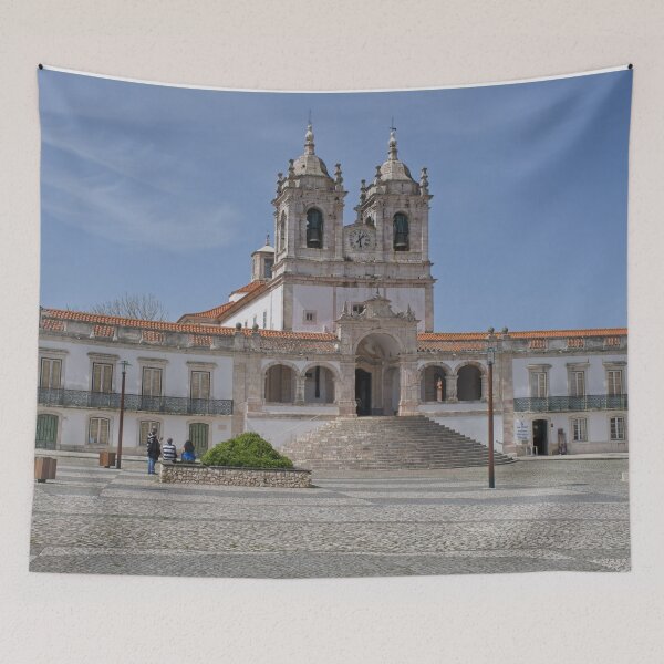 Item preview, The Sanctuary of Nazare (Santuario de Nossa Senhora da Nazare) is located on the hilltop called O Sitio. 14th century.  designed and sold by Maurizio Fabbroni.