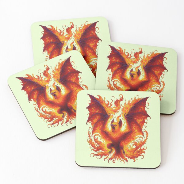 Item preview, Fire spirit of the vampire bat designed and sold by LoneAngel.