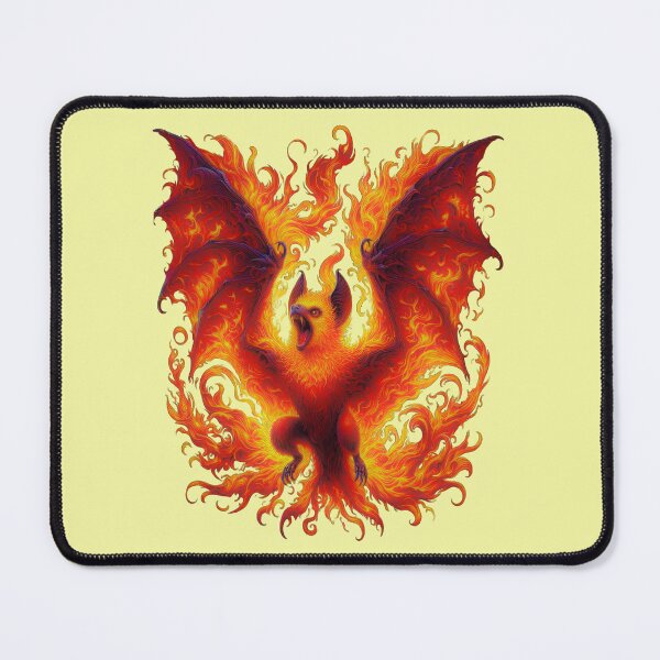 Item preview, Fire spirit of the vampire bat designed and sold by LoneAngel.