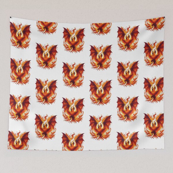 Item preview, Fire spirit of the vampire bat designed and sold by LoneAngel.