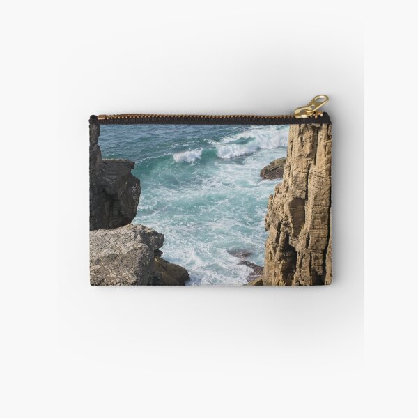 Item preview, Wonderful landscapes in Portugal. Scenic coastline in Peniche. View from the cliff. Wavy sea. Rocky skerries.  (vertical) designed and sold by Maurizio Fabbroni.