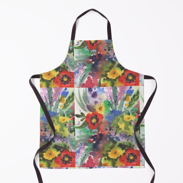 Item preview, Abstract Flowers Bright Vivid Watercolor V designed and sold by Irina Sztukowski.