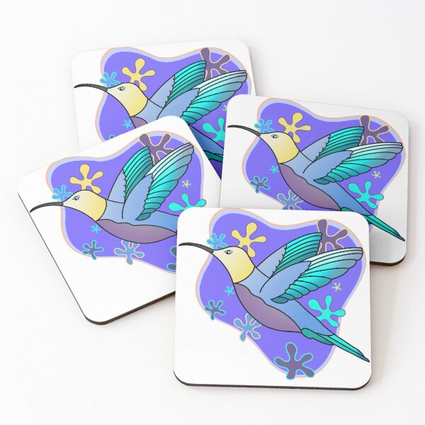 Item preview, Squiggle Hummingbird designed and sold by Leah Haas.