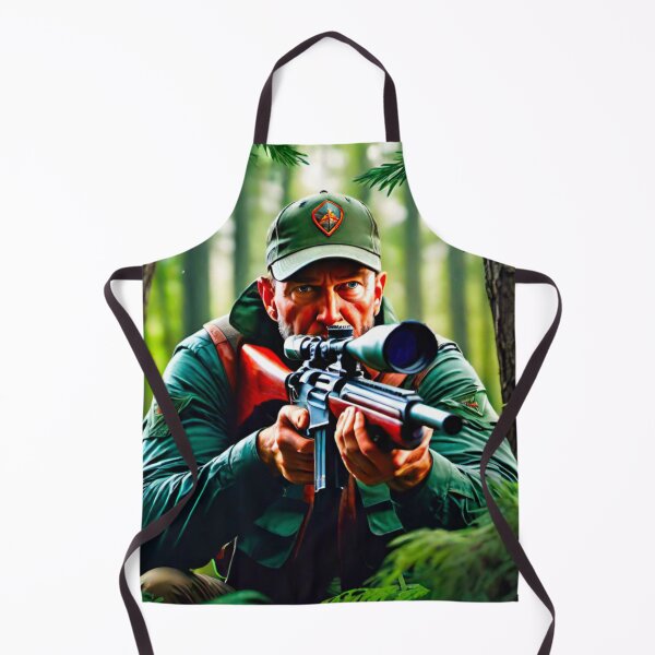 Item preview, Hunter Hiding in the Bush designed and sold by GrizzlyCollective.
