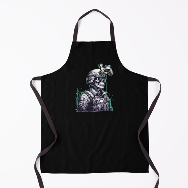 Item preview, Skeleton Skull Soldier Night Vision designed and sold by TomFrontierArt.