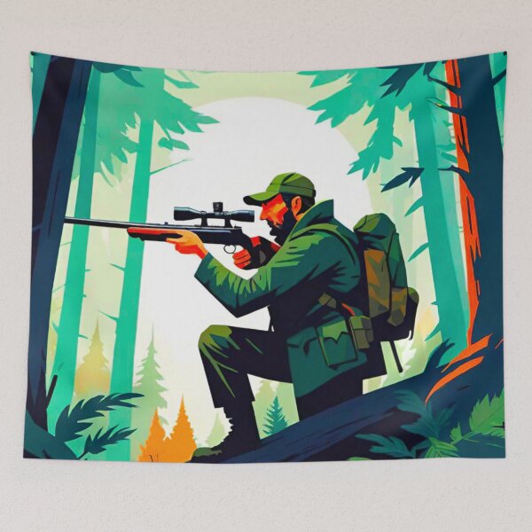 Item preview, Hunter Aiming Down Rifle Sights designed and sold by GrizzlyCollective.